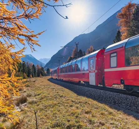 Il magico Trenino Rosso del Bernina