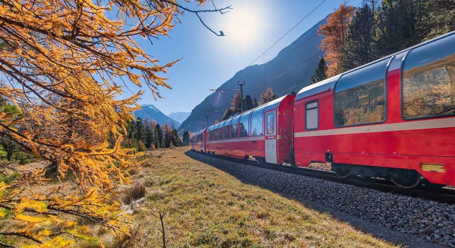 Il magico Trenino Rosso del Bernina